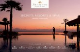 SECRETS RESORTS & SPAS · 2020. 9. 28. · brand and combines the icon and the logotype. The letters of the logo are specially drawn and spaced. The icon is precisely proportioned