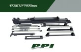ENGINEERING & DIMENSIONS TAKE-UP FRAMES...phd/phyd* – heavy duty & hydraulic take-up frames *for other phd/phyd sizes, contact your local ppi representative. take-up frames ppi cci
