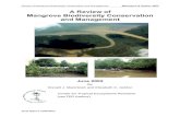 A Review of Mangrove Biodiversity Conservation and Management · 2020. 6. 24. · A Review of Mangrove Biodiversity Conservation and Management. Centre for Tropical Ecosystems Research,