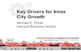 Key Drivers for Inner City Growth Files/2013-1024...Key Drivers for Inner City Growth Michael E. Porter Harvard Business School •Economically distressed urban core neighborhoods