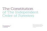 The Constitution of The Independent Order of Foresters6 Chapter 1 The Common Bond and Purpose, Structure, and Constitution of The Independent Order of Foresters | Foresters Constitution,