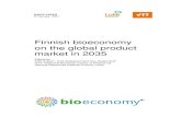 Finnish bioeconomy on the global product market in 2035 · 2021. 2. 8. · The Finnish Bioeconomy Strategy ambitious goals to increase has economic the wellbeing and the number of