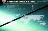 Thermoset February Newsletter - SPE...resin. Where premium corrosion resistance is required in addition to flame retardance, customers can specify Hetron FR 992 epoxy vinyl ester resin