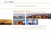 Oil & Gas 2018 Petroleum Engineering 2018 · 2020. 7. 3. · modelling processes where complicated wells or complicated reservoirs have considered. CFD modelling for the oil and gas