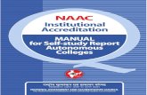 NAAC - Homenaac.gov.in/images/docs/Manuals/Autonomous Manual 17dec19... · Web viewThe Self-Study Report (SSR) forms the backbone of the entire process of accreditation. Special effort