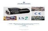 High-efficiency 3-phase induction motors for variable speed …controlvh.hu/wp-content/uploads/2020/09/LSMV-LS2-4981c... · 2020. 10. 13. · 6 Emerson Industrial Automation - LSMV