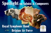 Royal Symphonic Band of the Belgian Air Force · The Belgian Air Force Symphonic Band Association (ASBF) thanks her vice-presidents Alain Crepin and André Waignein, who have expressed