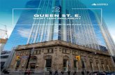 QUEEN ST. E. · 2020. 4. 13. · QUEEN ST. E. Located on the corner of Yonge and Queen Streets, 2 Queen St. E. sits atop the Queen Subway Station with direct access to the PATH. Surrounded