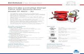 BERMAD Fire Protection BERMAD...BERMAD Fire Protection BERMAD Fire Protection Electrically Controlled Deluge Valve with Remote Reset The BERMAD model 400Y-3U is an elastomeric, hydraulic,