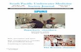 Hyperbaric chambers · 2020. 3. 26. · Print Post Approved PP 331758/0015 ISSN 0813 - 1988 Volume 34 No. 2 June 2004 Quarterly Journal of the South Pacific Underwater Medicine Society