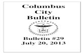Columbus City Bulletin · 2013. 7. 20. · DBA Mughal Darbar Restaurant 1st Fl Bsmt & Patio 2321 N High St Columbus OH 43202 From: Darbar Inc DBA Taj Mahal 1st Fl Bsmt & Patio 2321