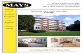 MAYS ESTATE AGENTS & VALUERS WATERSIDE & EXECUTIVE … · 2012. 10. 10. · The beach at Branksome Chine can be found within approximately one quarter of a mile. The apartment on
