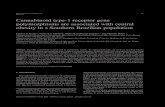 Cannabinoid type-1 receptor gene polymorphisms are ...Disease Markers 25 (2008) 67–74 67 IOS Press Cannabinoid type-1 receptor gene polymorphisms are associated with central obesity