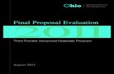 2011Final Proposal Evaluation - ODSA Homepage...2011 TFAMP Final Proposal Evaluation • Dr. Charles N. Bush Dr. Bush is currently President of PolymerPlus LLC, an R&D company focused
