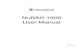 NuBAR-1000 User Manual · 2019. 11. 6. · 1. General Description of NuBAR-1000 NuBAR-1000 is an innovative compact network test equipment in the market that constructs several pioneering