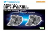 CAM CLUTCH BR-HT SERIES - Tsubaki Europe...2.Use ISO R773/DIN 6885.1 Parallel key or DIN6885.3. Ensure that the key does not move in the keyway. A loose key will damage the Cam Clutch.