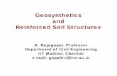 GthtiGeosynthetics and Reinforced Soil Structures · • Slopes shallowershallower thanthan 7070 areare designeddesigned asas ... Lever arm = vertical height lever arm T d = (FS r