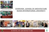 School of architecture - Noida International Universityniu.edu.in/soa/syllabus/School-of-architecture.pdf · SOA NIU Industrial Expo visit SOA-NIU students in Nepal-study tour Ambassador