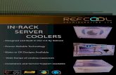 IN-RACK SERVER COOLERS - Refcool Refrigeration Ltd · 2018. 10. 7. · BS EN 61000-6-3:2007+A1:2011, Electromagnetic compatibility (EMC). Generic standards. Emission BS EN 61000-6-1:2007,