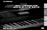 PSR-E463 PSR-EW410 Owner’s Manual · 2020. 12. 8. · Groove Creator는 강력한 댄스 리듬과 실시간 컨트롤 및 DSP 이펙트를 통한 전문 DJ 같은 음향 및 연주를