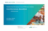 Conference Booklet...This project is part of the European Climate Initiative (EUKI) of the German Federal Ministry for the Environment, Nature Conservation and Nuclear Safety (BMU).The