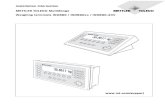 Installation information METTLER TOLEDO MultiRange ...IND690 / IND690xx / IND690-24V 1.3 Safety instructions for IND690 Do not operate the IND690 weighing terminal in hazardous areas.