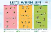 LET'S WRRM UP! R WRRM UP GETS YOUR BODY FOR JUMP - … · 2020. 3. 25. · LET'S WRRM UP! R WRRM UP GETS YOUR BODY FOR JUMP - BUM KICKS HOP CLIMBERS HIGH KNEES SHUFFLE TO WITH CHOOSE
