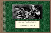 Novice Fiddle Class · 2018. 10. 3. · • Fiddle - neck between thumb & side of index finger • Bow –right angle to strings - between bridge & finger board - Don’t “change