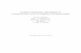 COMPUTATIONAL METHODS IN LAGRANGIAN AND EULERIAN HYDROCODES€¦ · METHODS IN LAGRANGIAN AND EULERIAN HYDROCODES Chapter 1 A REVIEW OF THE GOVERNING EQUATIONS 1.0 NOTATION The current