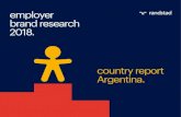 employer brand research 2018. country report Argentina. · 2018. 5. 8. · Randstad employer brand research 2018, country report Argentina. 80% de los líderes de recursos humanos