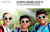 Olympic Agenda 2020+5 Library...2020/05/15  · As we launch Olympic Agenda 2020+5, the slogan change or be changed“ ” that inspired Olympic Agenda 2020 remains more compelling