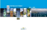 2011 - 2023 REPUBLIC OF TURKEY CLIMATE CHANGE ......Address: Ehlibeyt Mah. Ceyhun Atuf Kansu Cad. 1271. Sok No 13 Balgat /ANKARA Phone: 0 (312) 474 03 10 - Fax: 0 (312) 474 03 18 -