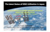 The latest Status of KIBO Utilization in Japan · 2020. 11. 24. · The latest Status of KIBO Utilization in Japan Space Environment and Kibo Utilization Workshop APRSAF SEU Working