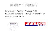 Oyster Big Foot 6 Black Bass Big Foot 8 Piranha 9,9 - allpa YEAR 2009 - 2010/… · CAPOTE / BACINELLA - ENGINE / COVER Pos. Ref. No N. Codice Part No Q.tà Q.ty Denominazione Name