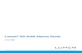 SD-WAN Alarms Guide - LumenThis document describes configuring and analyzing Alarms in Versa FlexVNF. This guide also explains the usage of alarms in troubleshooting problems.