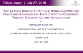 T L DISCRETE PARTICLE MODEL (LDPM) FOR FRACTURE DYNAMICS AND RATE EFFECT IN CONCRETE ...anil-lab/others/lectures/CMCE/... · 2018. 8. 1. · Strain Rate Dependence of Concrete 10-8