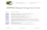 EPPO Reporting Service · obtained. Information is provided per discipline (arthropods, bacteria, fungi, nematodes, phytoplasmas, viruses & viroids, and invasive plant s). Data from