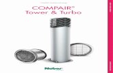 Ventilation technology & TURBO COMPAIR TOWER Tower & Turbo · COMPAIR® Ventilation technology COMPAIR® Ventilation technology The COMPAIR ® Tower is the exhaust solution for downdraft