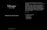 SX MINI Q CLASS french manual valid Q class Manual...Le SX Mini Q Class est un MOD conçu pour les professionnels et les vapoteurs avancés. Alimenté par le processeur YiHi SX450J,