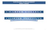 CATALOG SUPPLEMENT 2021-2022...The Catalog Supplement is part of the Catalog & Student Handbook Effective March 1, 2021-February 20, 2022, Frist Edition, Published March 1, 2021 3