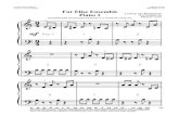 Free Piano Method - The Mayron Cole Piano Method · 2018. 2. 24. · Fur Elise Ensemble Piano 1 CREATED BY MAYRON COLE Ludwig van Beethoven ©arranged by Mayron Cole (orchestrated