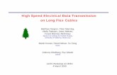 High Speed Electrical Data Transmission on Long Flex Cableson … · 2018. 11. 17. · Matthew Norgren Peter ManningMatthew Norgren, Peter Manning, Vitaliy Fadeyev, Jason Nielsen,