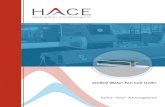 Chilled Water Fan Coil Units - HACE...Cooling capacities are based on coil air temperature 27oC DB/ 19.5oC WB, entering water temperature 7oC, outlet water temperature 12oC. 2. Heating