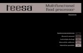 Multifunctional food processor - Lechpol Electronic · 2016. 4. 25. · MASINA DE TOCAT ASAMBLARE 1. Înainte de a utiliza pentru prima dat , cur a i toate p r ile si accesoriile