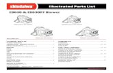 FRONT COVER COUVERTURE Illustrated Parts List · 2011. 11. 11. · 4 68206-12210 insulator aislador isolateur 1 5 68206-12220 heat deflector protector contra calor rÉflecteur de