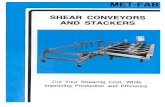 MET-FAB FABRICATION & MACHINE, INC.Met-Fab will warrant all company fabricated parts for a period of 6 months or 2000 machine hours, whichever comes first from the date of installation.