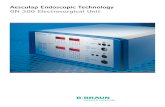 B. Braun VetCare ES · 2020. 11. 23. · GN 300 Electrosurgica AESCULAP's electrosurgical unit GN 300 is designed to incorporate the principles . monopolar A ESCULAP' biP01ar Speicher