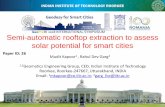 Semi-automatic rooftop extraction to assess solar ...€¦ · the people living in the rural or hilly terrains. • The results of this semi-automatic approach can be improved by