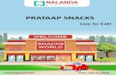 PRATAAP SNACKS · 2018. 7. 14. · e Prataap Snacks Ltd Prataap Snacks, an emerging player in the packaged snacks category, has established a sizeable presence over the last few years,
