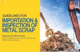 GUIDELINES FOR IMPORTATION& INSPECTION OF ... ... metal scrap (solid ferrous & solid non-ferrous) will